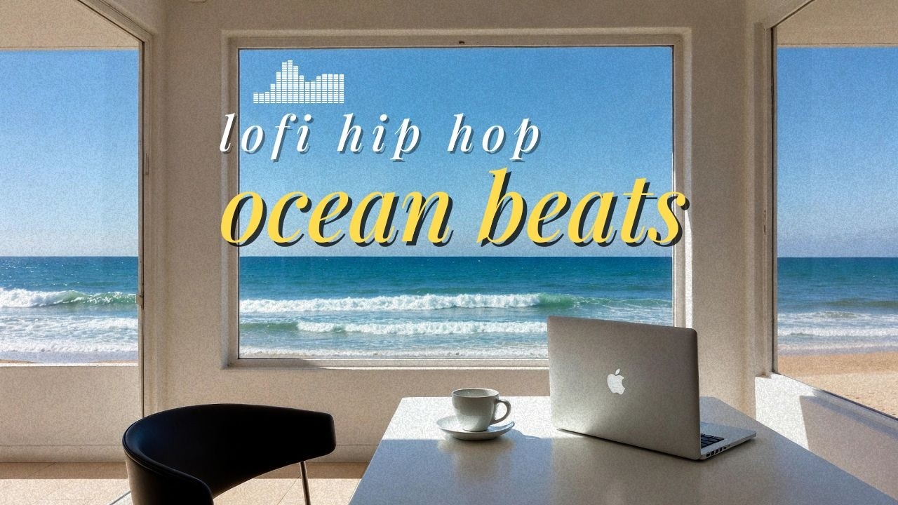POV: You’re Working From a Sunny Beach Cafe 🌊 | Deep Focus Lofi Jazz (3 Hours)