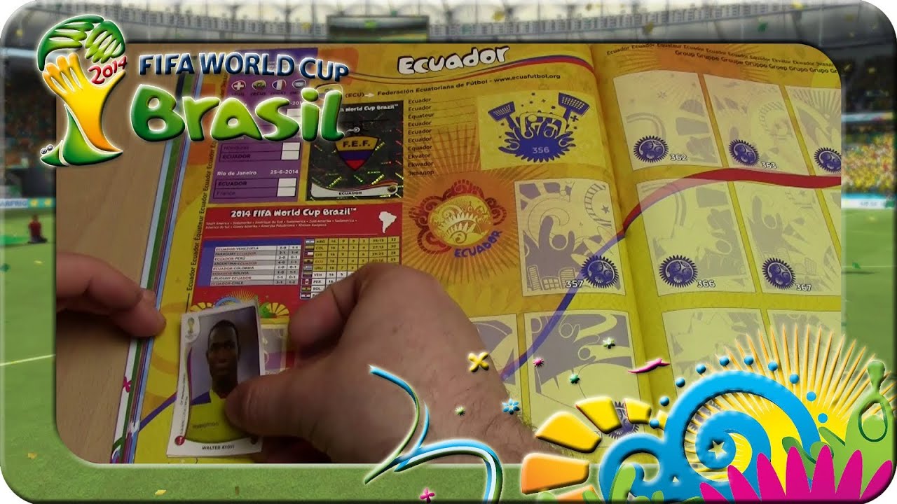 Panini Fifa World Cup Brasil 2014 Sticker Album Update