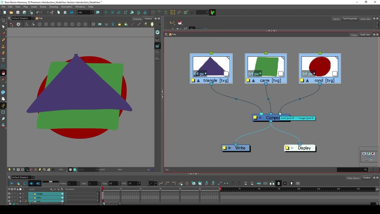 05 Toon Boom Harmony - Introduction à la Node View