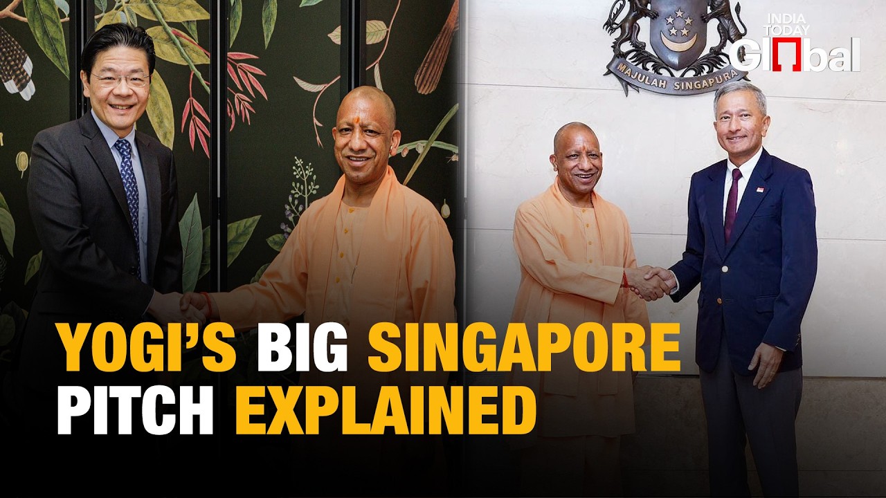 Yogi Adityanath’s Singapore Visit: Investment Push For Uttar Pradesh | MoUs, Green Energy, Chips