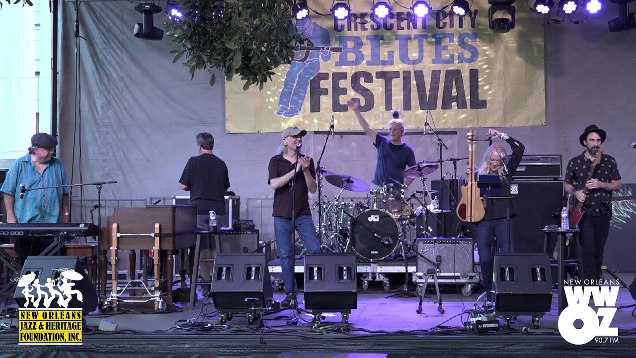 Cindy Cashdollar, Brian Mitchell, and the Woodstock All-Stars at Crescent City Blues & BBQ Fest