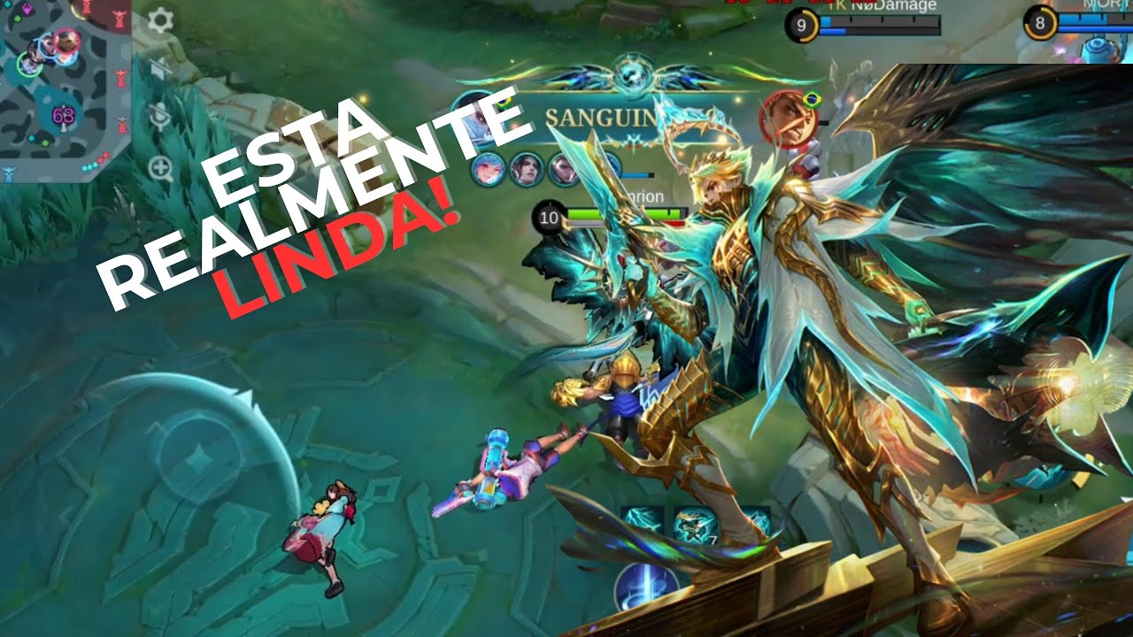 Essa é mais bonita dele atualmente😱! | Mobile Legends 