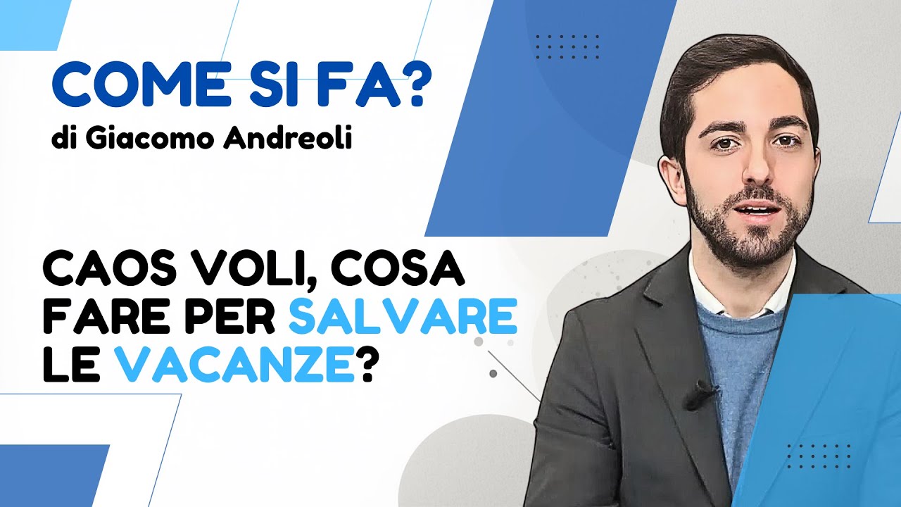 Caos voli, fra cancellazioni e crisi carburante: cosa fare per salvare le vacanze?
