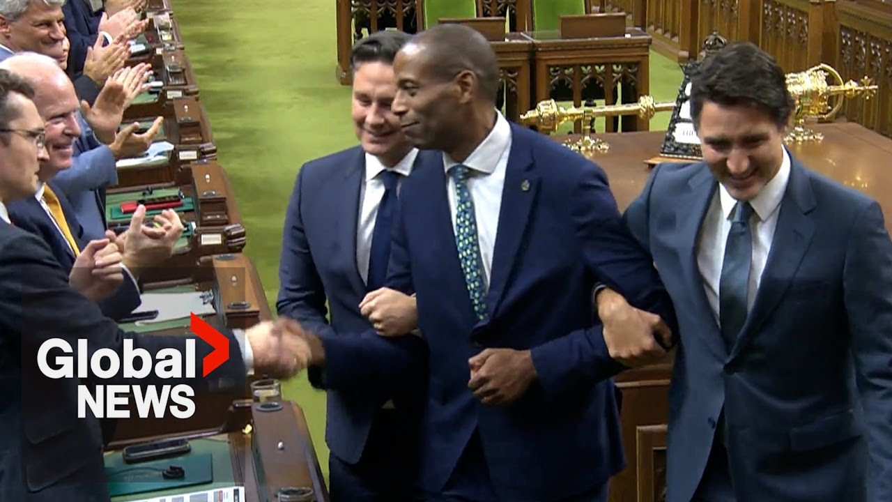 Greg Fergus elected 1st Black Canadian House Speaker, replaces Rota | FULL
