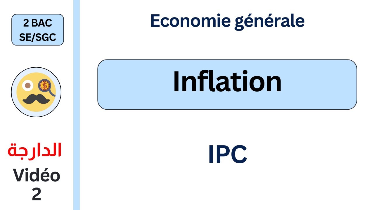 Inflation : IPC ( Indice des prix à la consommation )│Économie Générale 2BAC SE/SGC