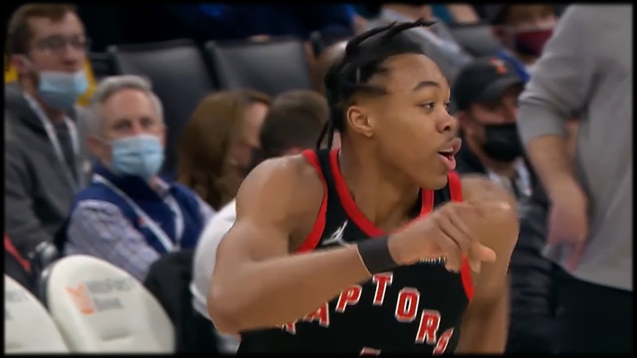 Scottie Barnes Plays GREAT Defense for the FULL 24 Second Shot Clock