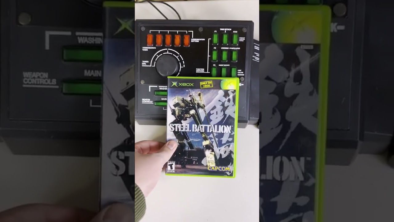 Steel Battalion easily has the 🐐 controller #Xbox #SteelBattalion #Gaming #OGXbox