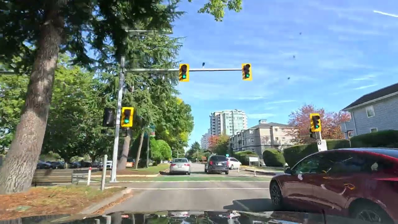 4K Experience a Real Drive Through Vancouver, Richmond, Burnaby, Coquitlam: Fresh Look at THS Cities