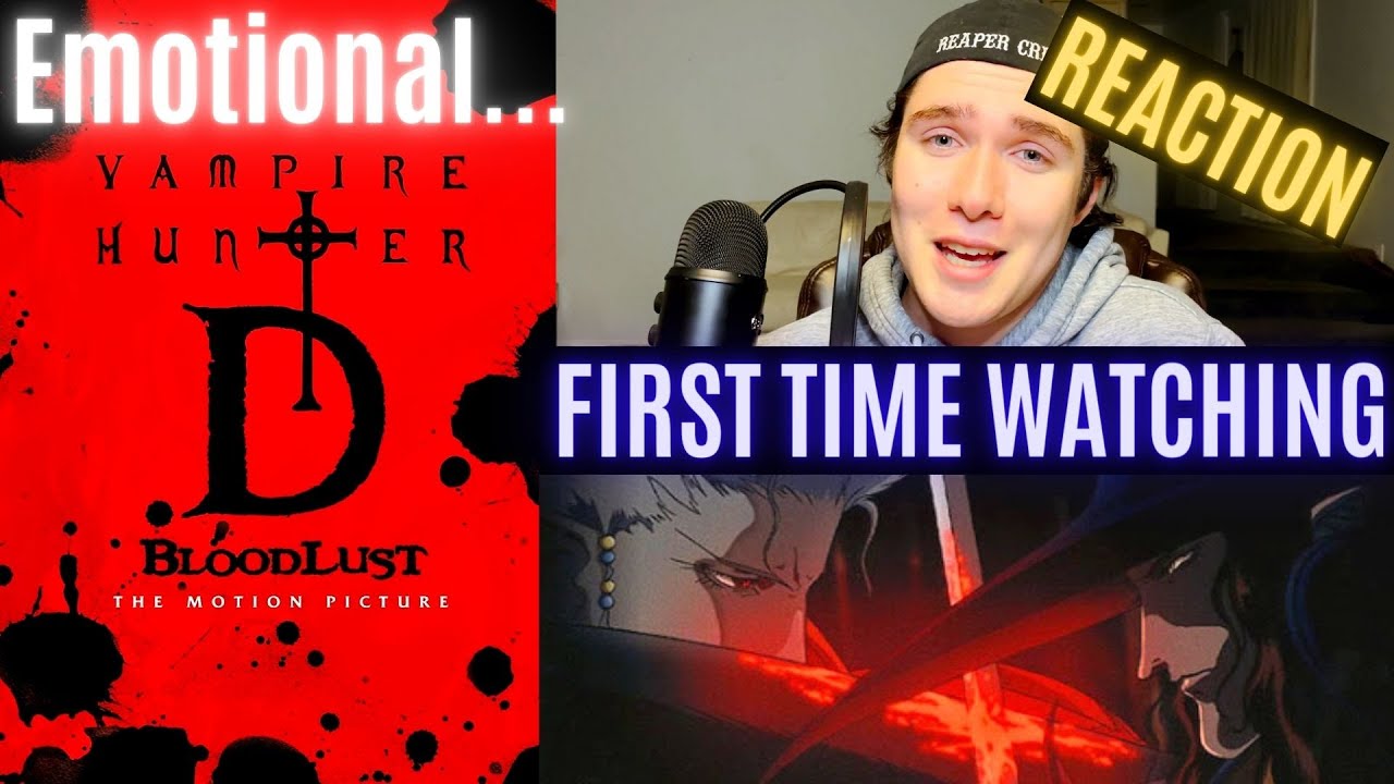 FIRST TIME WATCHING: Vampire Hunter D: Bloodlust...I'm not crying, you are!!