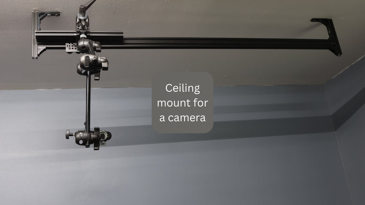 How I installed a celling camera mount for better viewing