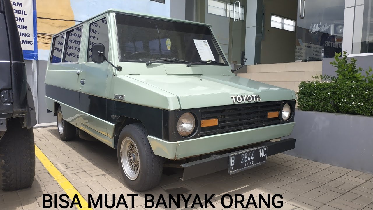 Review Toyota Kijang Doyok (KF20) Minibus Commando tahun 1983 - indonesia