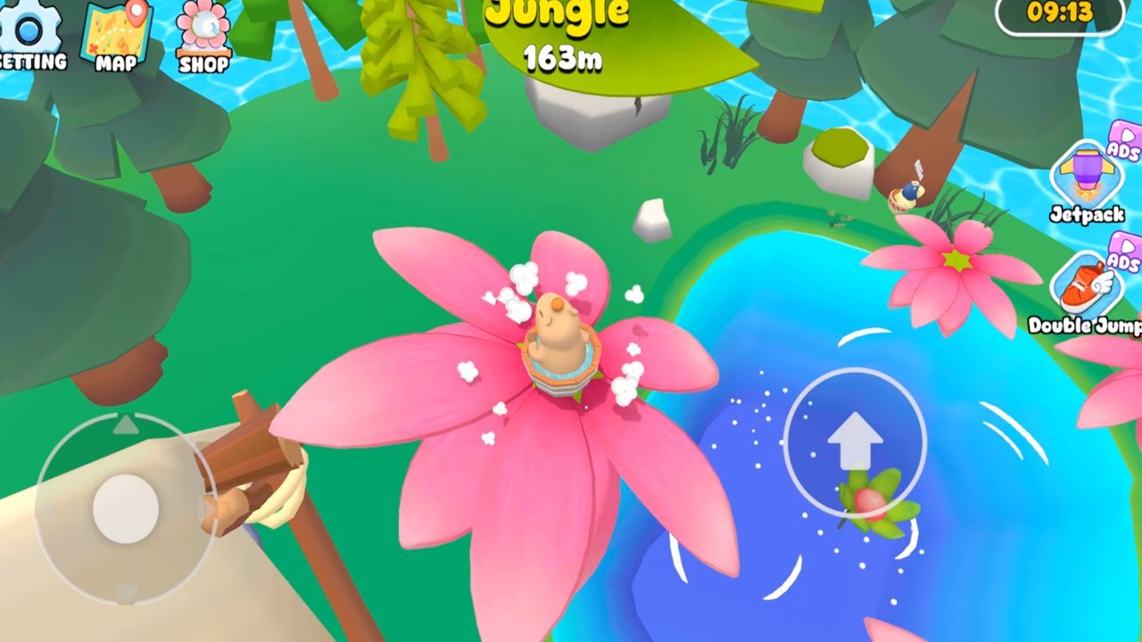 Only Capybara: Parkour (Up Desert Island - Candy Land)