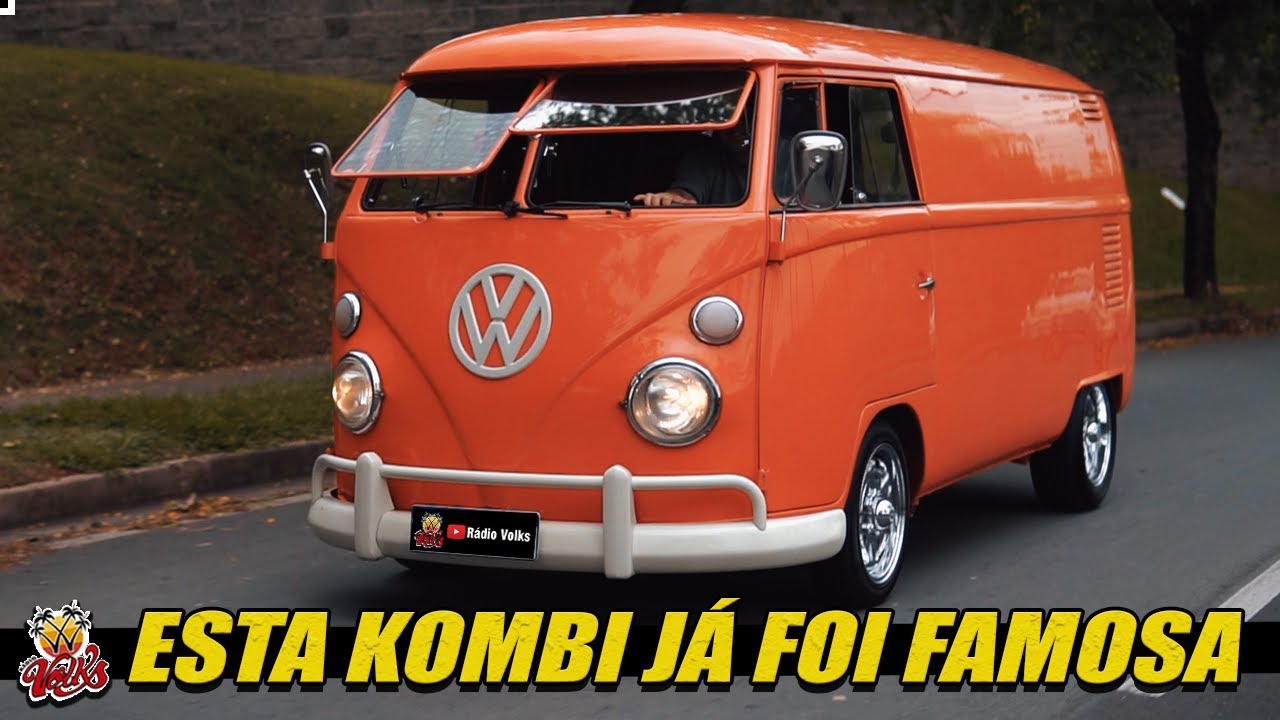 ESTA KOMBI FURGÃO PERTENCEU A EMPRESA SOUZA CRUZ, FAMOSA KOMBI HOLLYWOOD