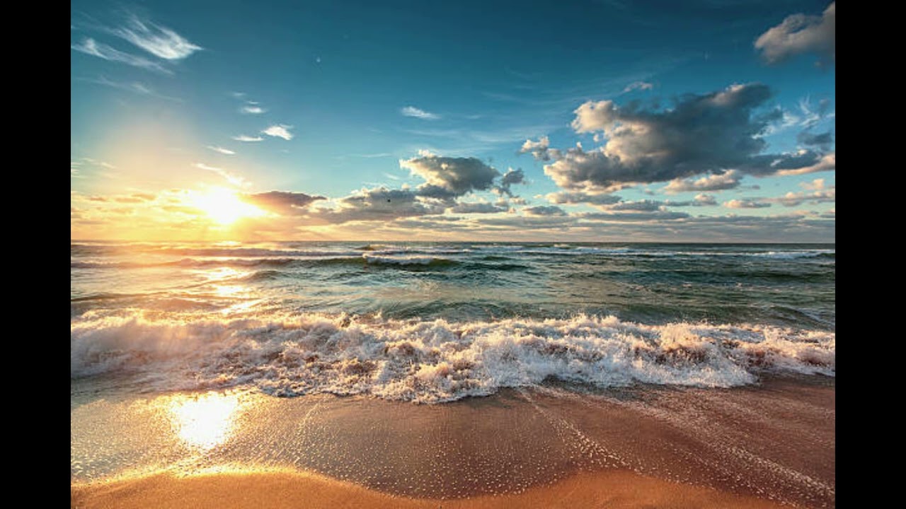 Fall asleep - Ocean waves for relaxing sleep 