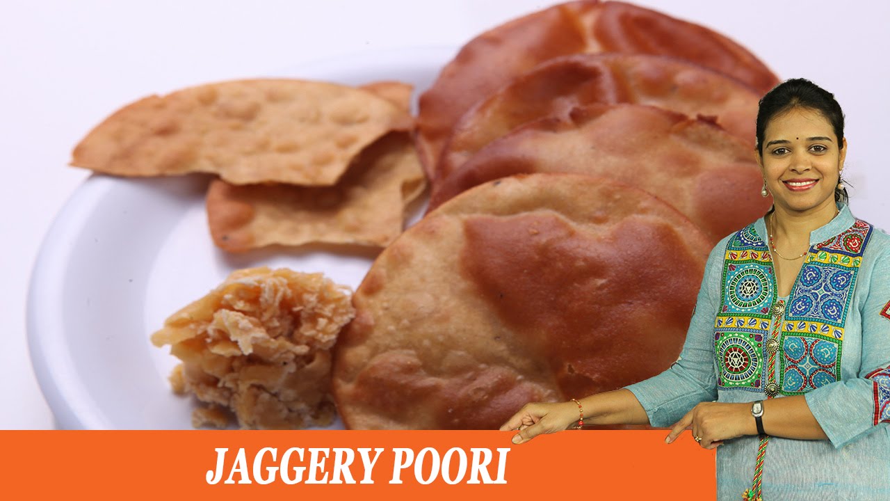 JAGGERY POORI - Mrs Vahchef