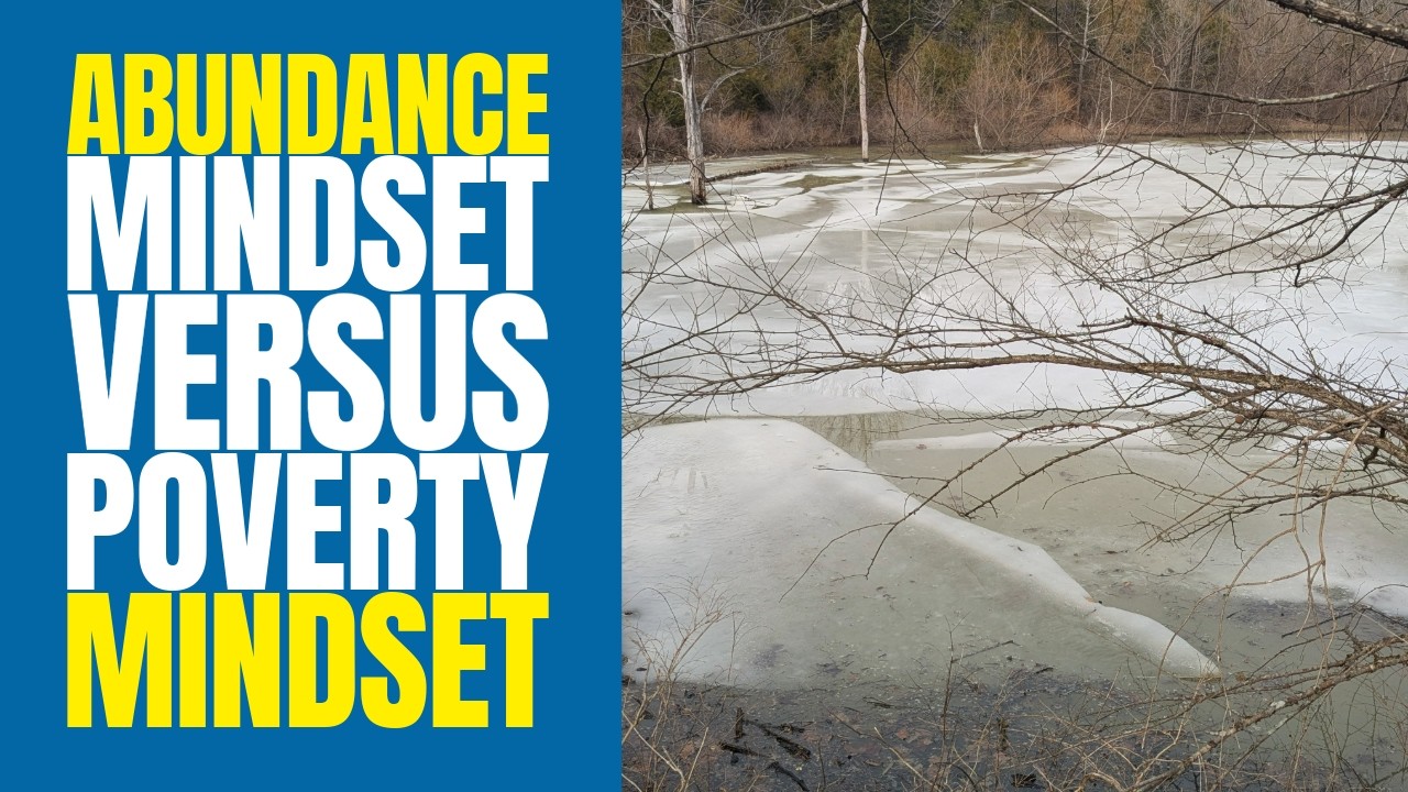 Ice Flows And Abundance Mindset #nature #mindfulness