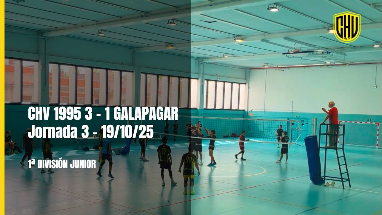 J3 (Jr). CHV 1995 3 - 1 GALAPAGAR (1 División Junior 19/10/25 | Temporada 25/26 )