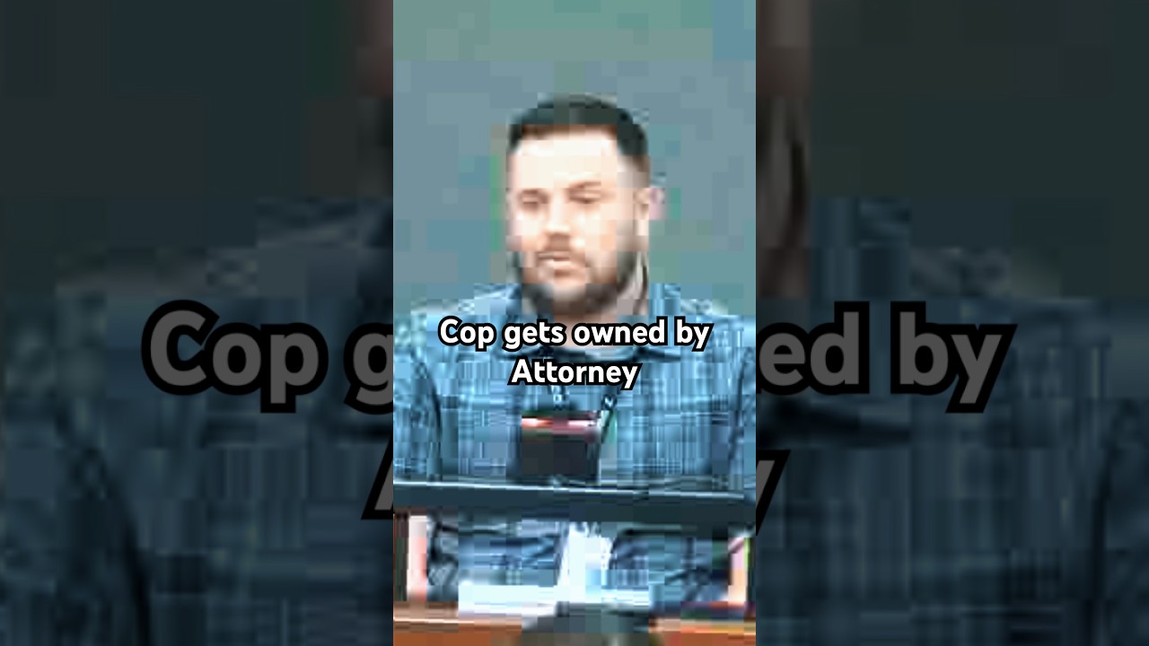 Cop gets OWNED by Lawyer #attorney #lawyer #investigation