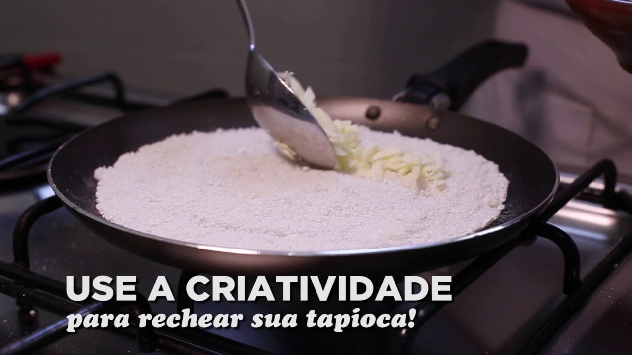 COMO FAZER TAPIOCA NA FRIGIDEIRA