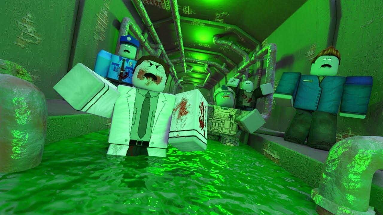 Melawan Ratusan Zombie! - Roblox Zombie Stories