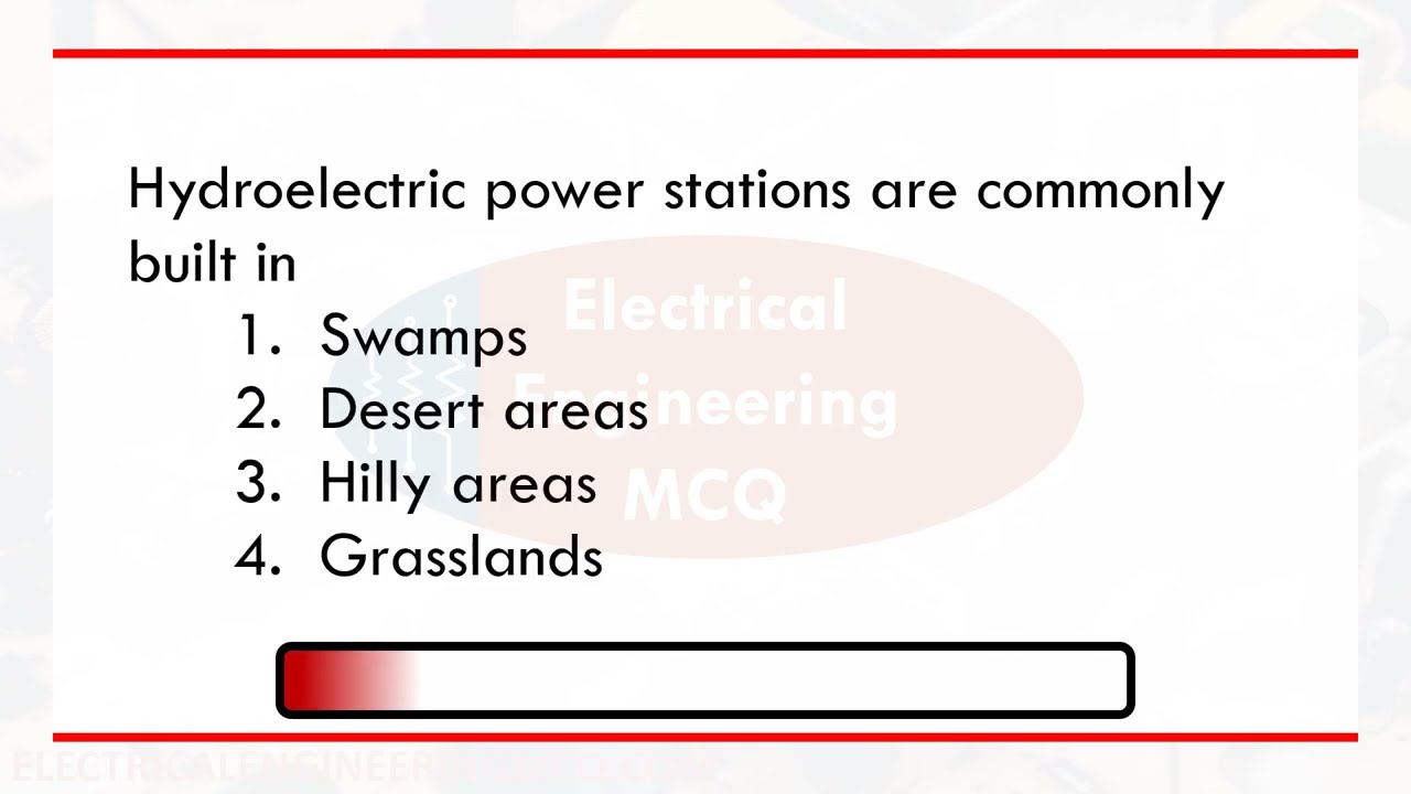 Hydroelectric power stations are commonly built in