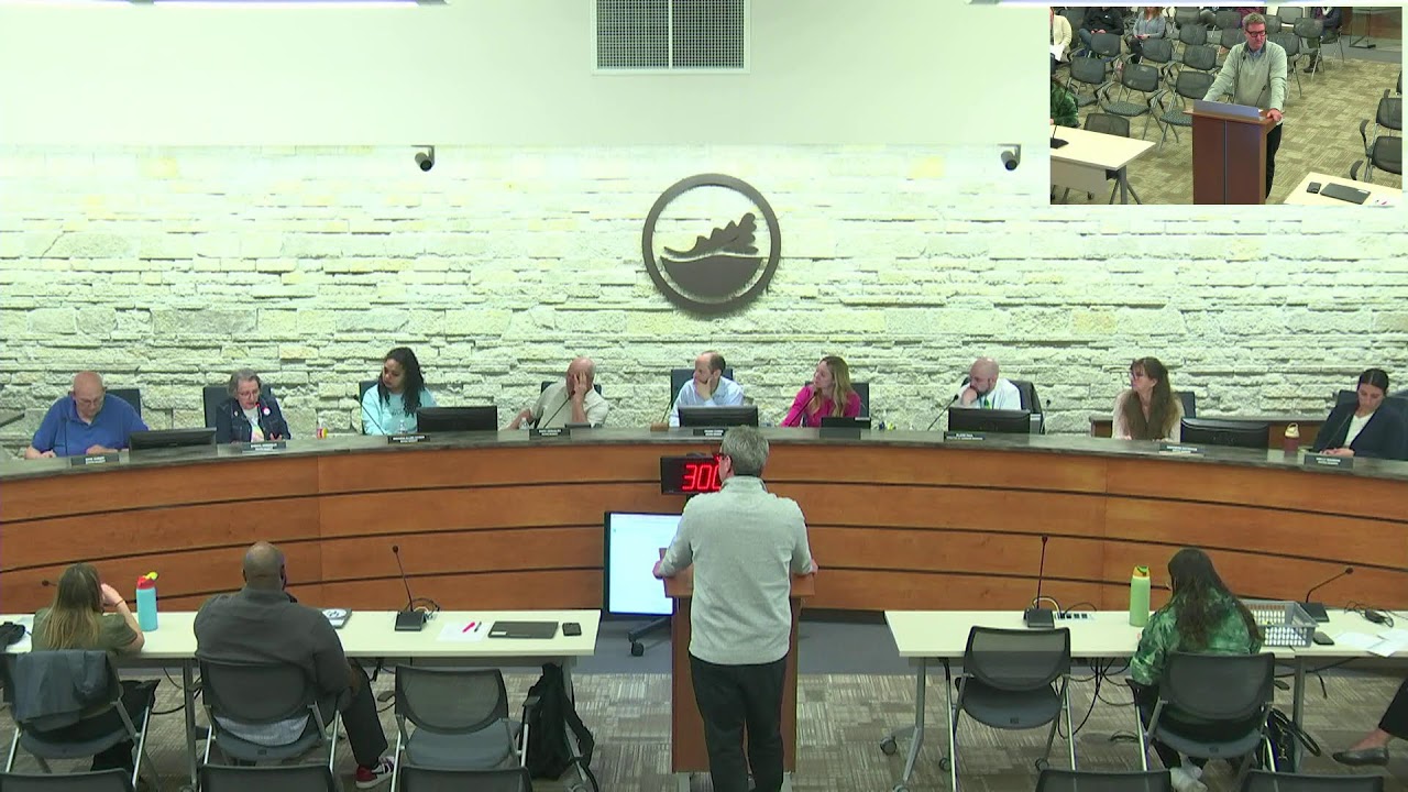 School Board Meeting  -  March 9th, 2026