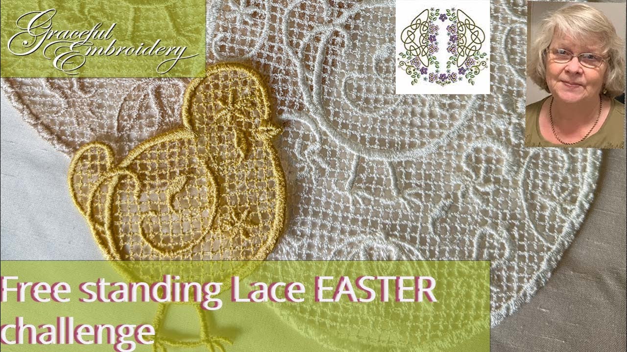 Easter Free Standing lace challenge