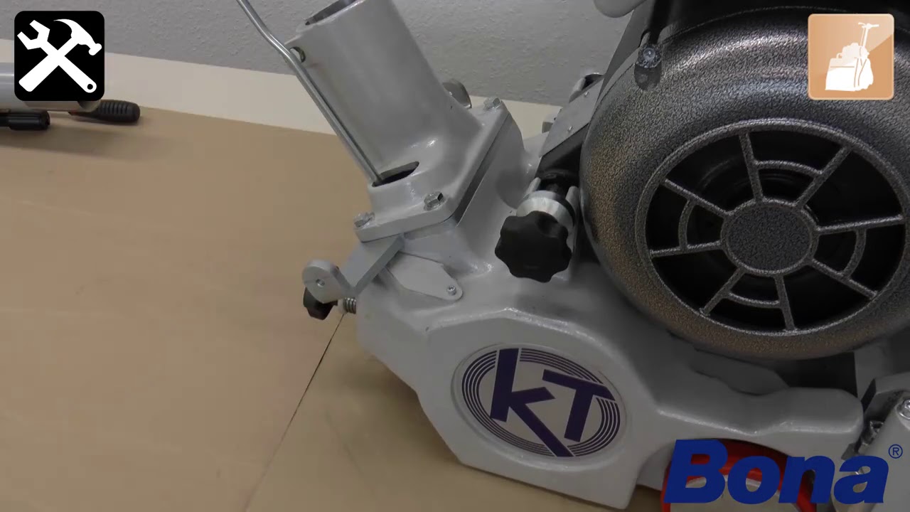 Bona Belt HD Mounting the transport cart