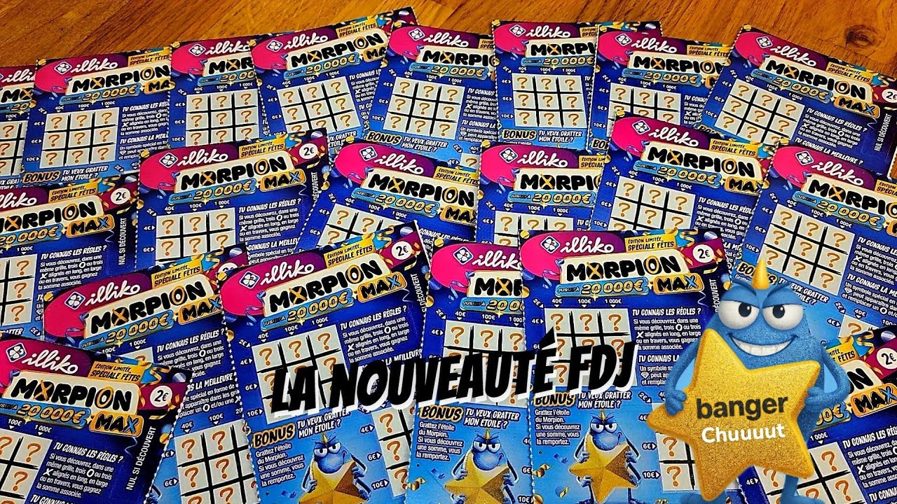⭐️ NOUVEAU JEU ! LE MORPION MAX ! On test 20 tickets en exclu...😏⭕️💎⭕️