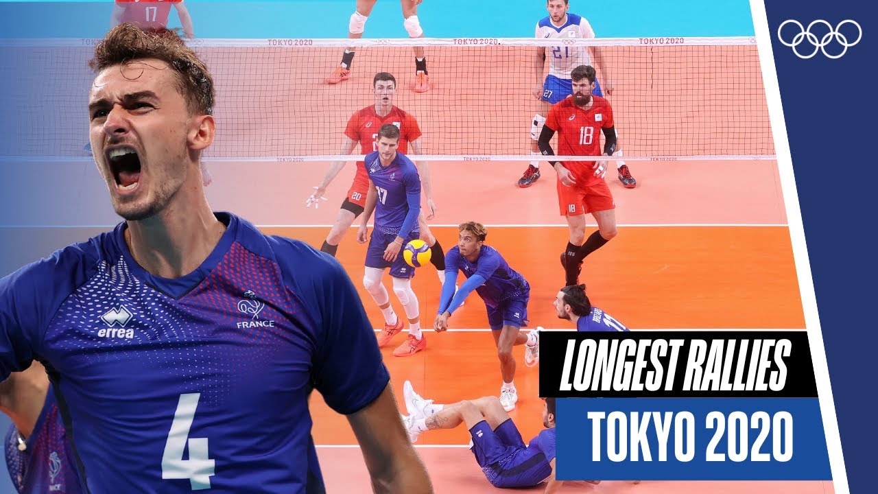 Longest Volleyball Rallies at Tokyo 2020! 🏐