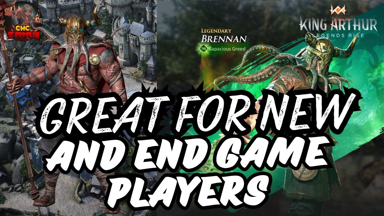 King Arthur: Legends Rise - Brennan Overview (Great for new and end game players)