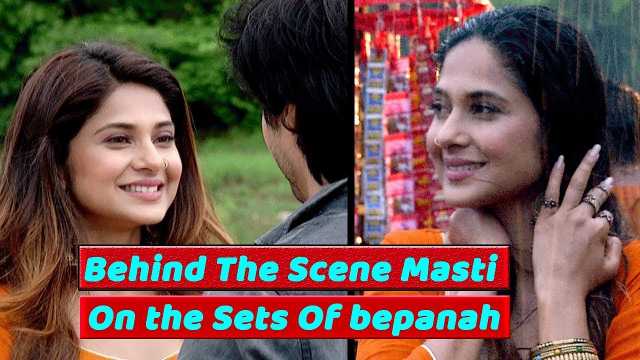 Harshad Chopra &Jennifer Winget  Behind the Scenes Masti On the sets of Bepanaah