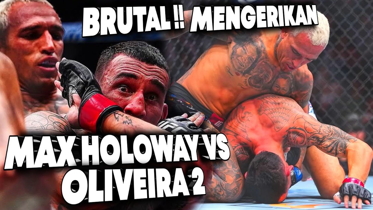 HASIL UFC 326! CHARLES OLIVEIRA VS MAX HOLOWAY 2