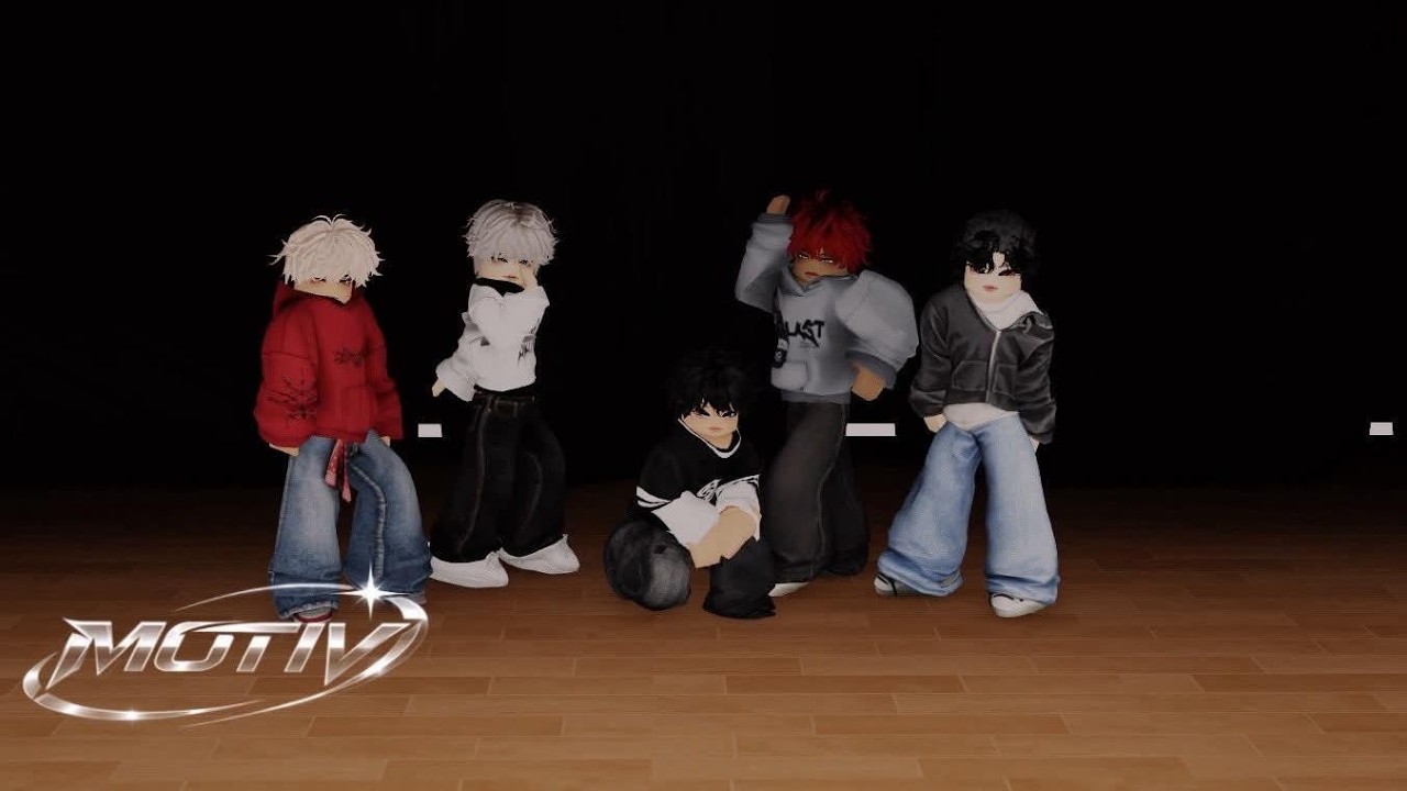 MOTIV '90's Love’ Dance Practice | 4K ROBLOX K-POP