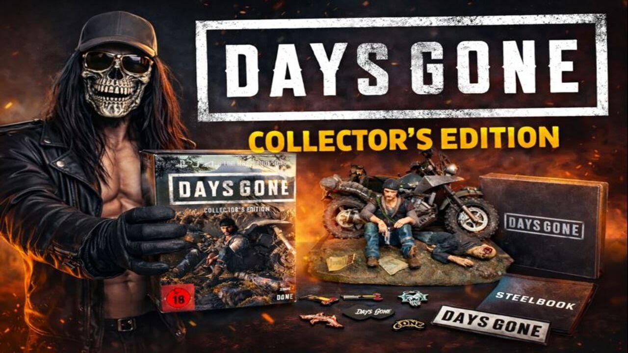 Days Gone PS4 Collector’s Edition Unboxing | Worth It in 2026?