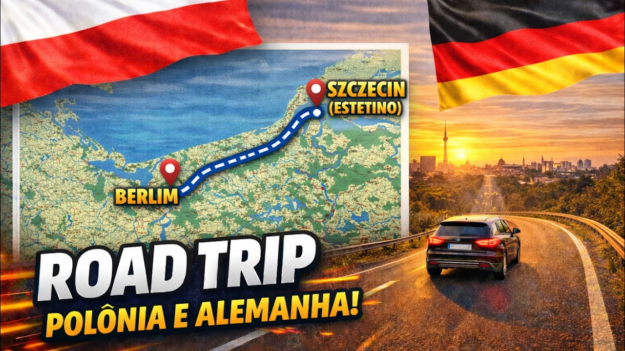Pelas estradas da Alemanha: de Estetino (Szczecin), na Polônia, até Berlim
