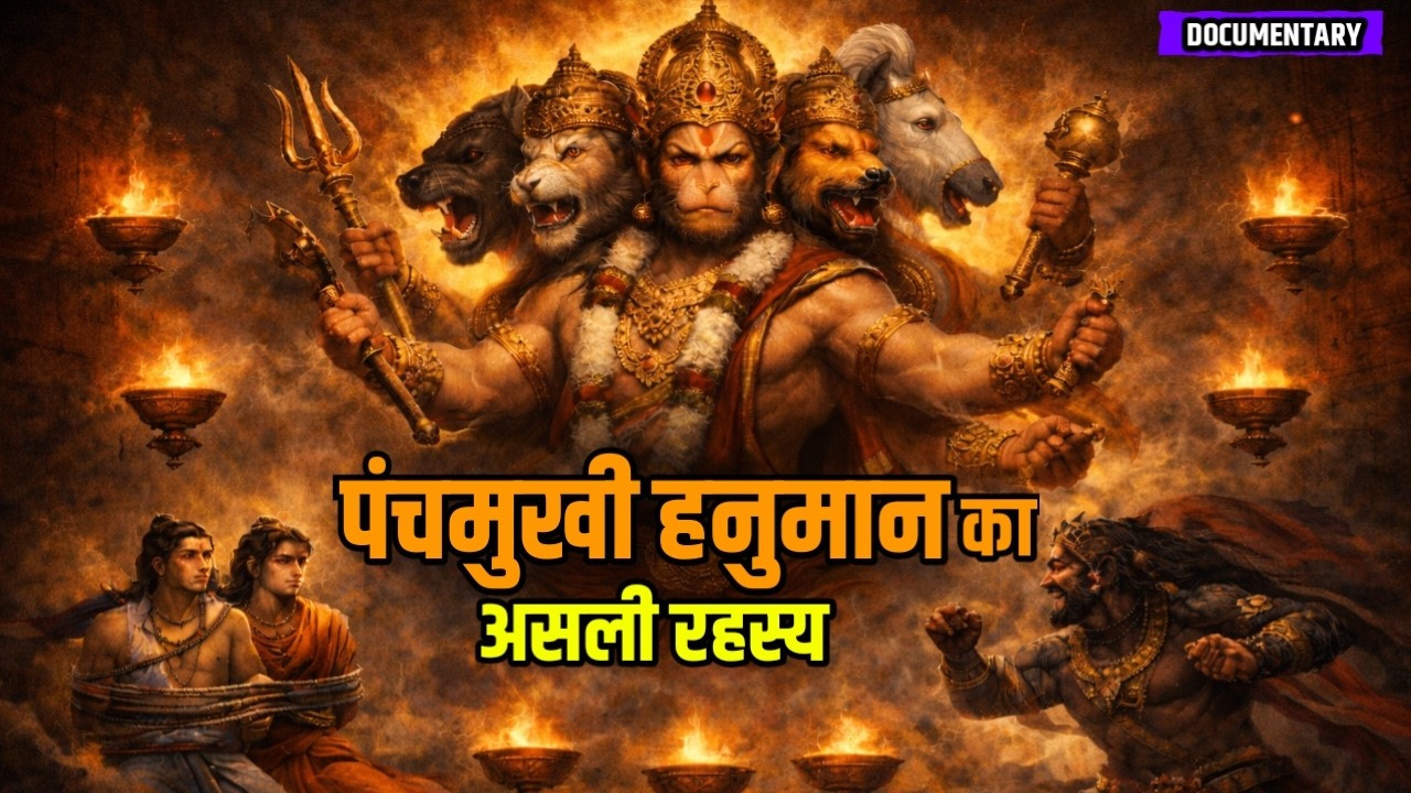 पंचमुखी हनुमान का रहस्य | Ahiravan Vadh Story | Panchmukhi Hanuman Real Story