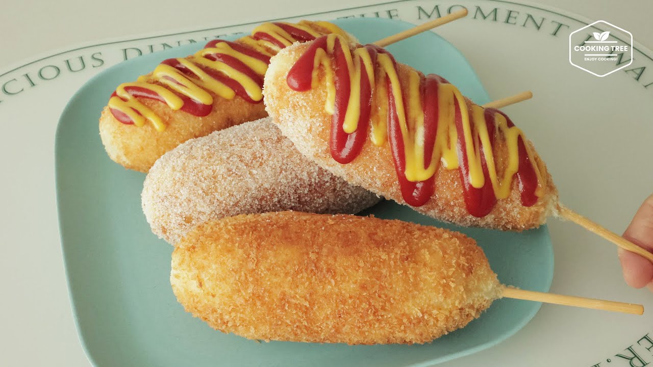 Сделай это проще! Картофельный корн-дог | Рецепт корейского хот-дога