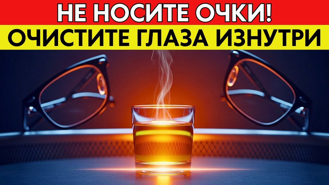 СНИМИТЕ ОЧКИ НАВСЕГДА! Этот отвар 