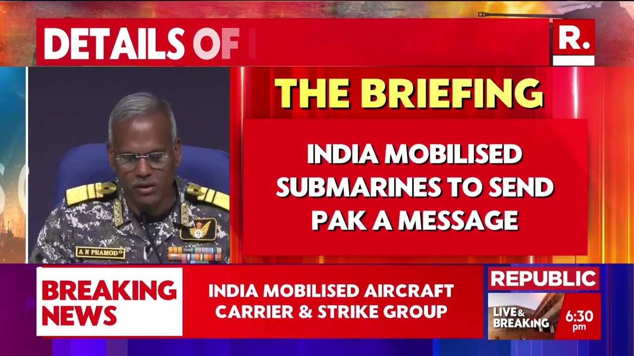 DGMO Explains How Indian Navy Provided Operational Edge To Operation Sindoor