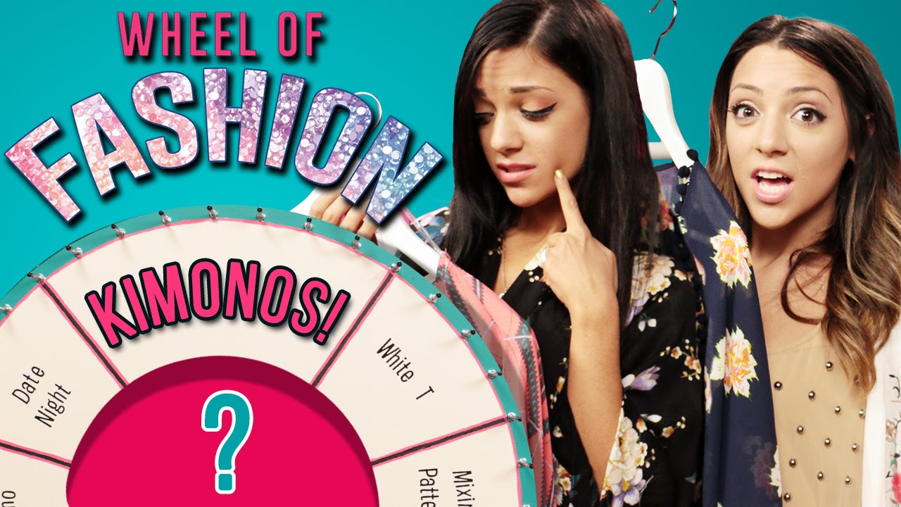 NikiAndGabiBeauty How To Style A Kimono!