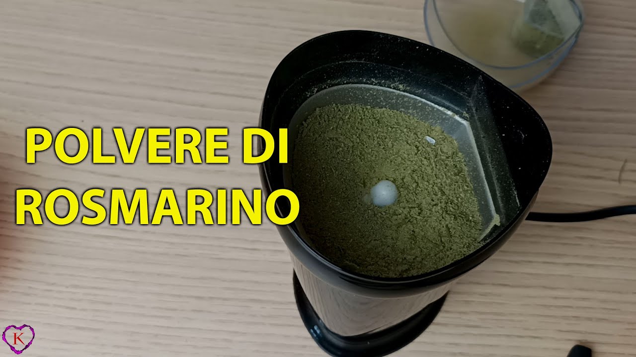 Come fare la polvere di rosmarino a casa