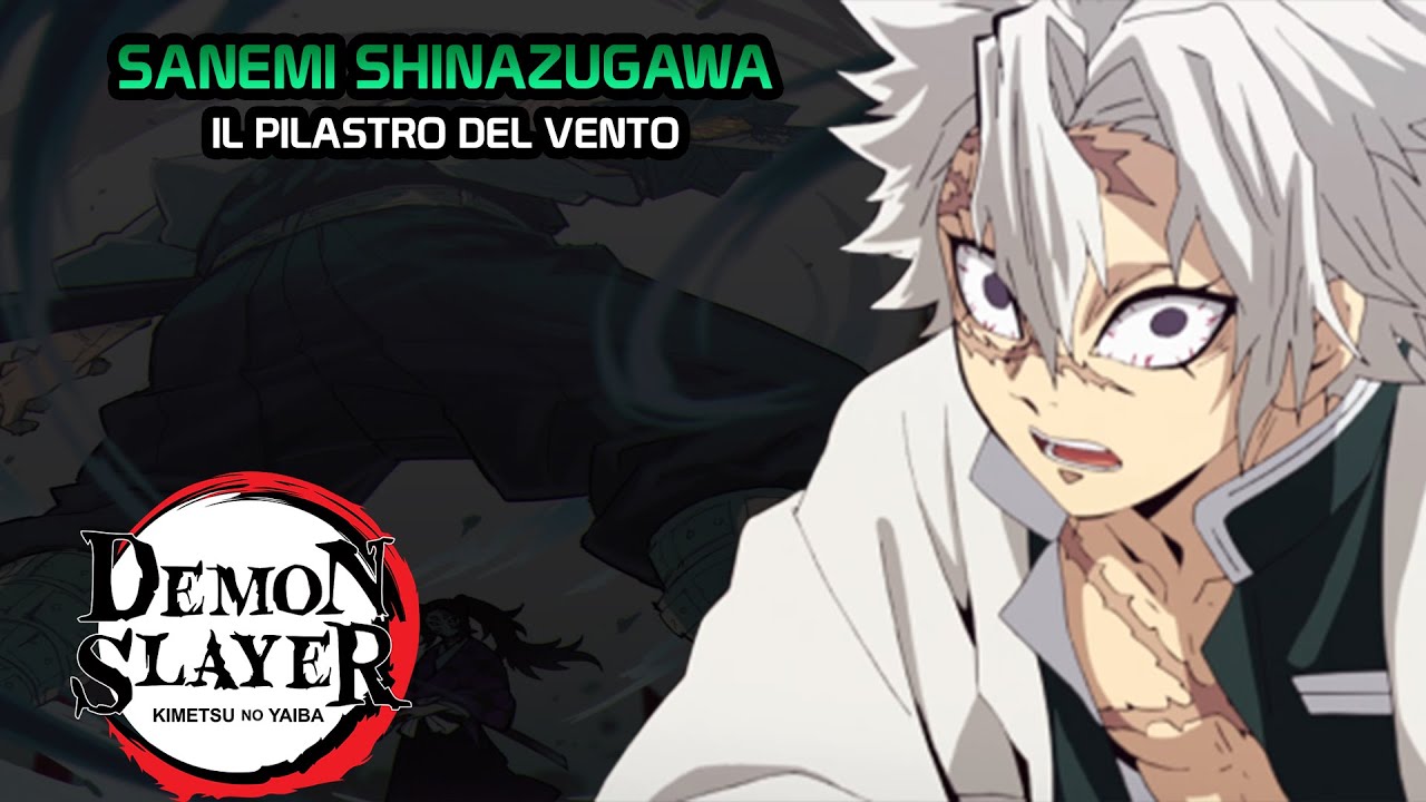LA STORIA DI SANEMI SHINAZUGAWA - IL PILASTRO DEL VENTO! - DEMON SLAYER ITA