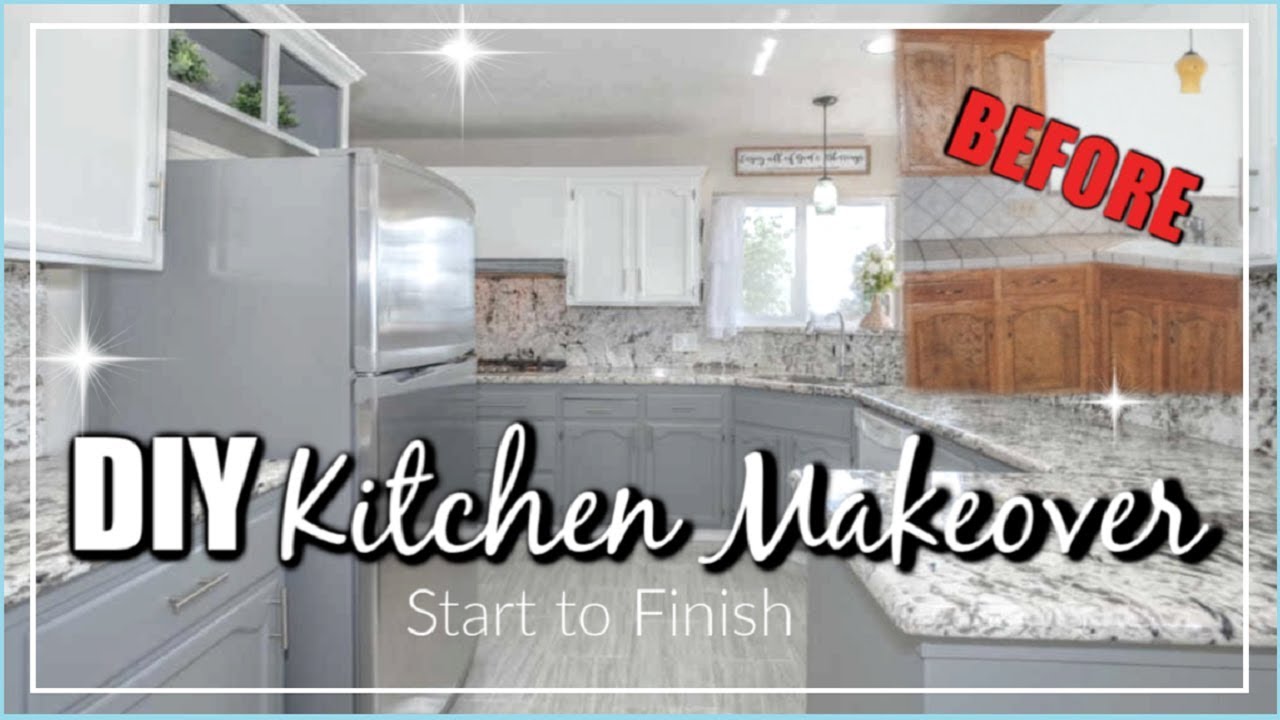 Extreme Kitchen Makeover | Modern Farmhouse Style, Step by Step | Momma From Scratch