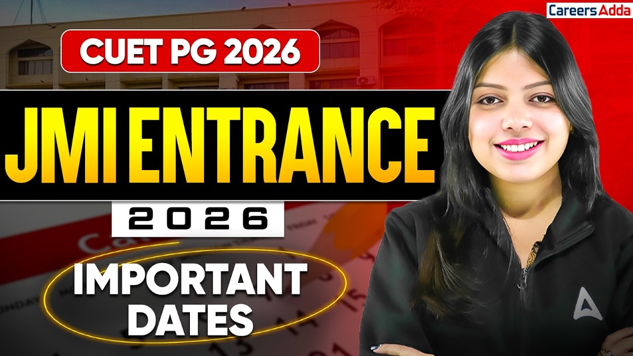 CUET PG 2026 🔥 | JMI Entrance 2026 Important Dates | Swati Mam