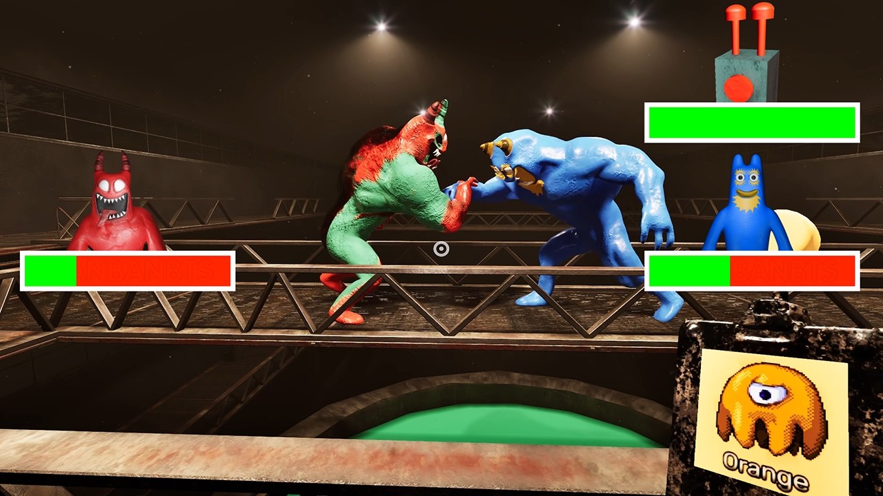 Garten of Banban 8 - Flumbo VS Banban With HEALTHBARS & ENDING