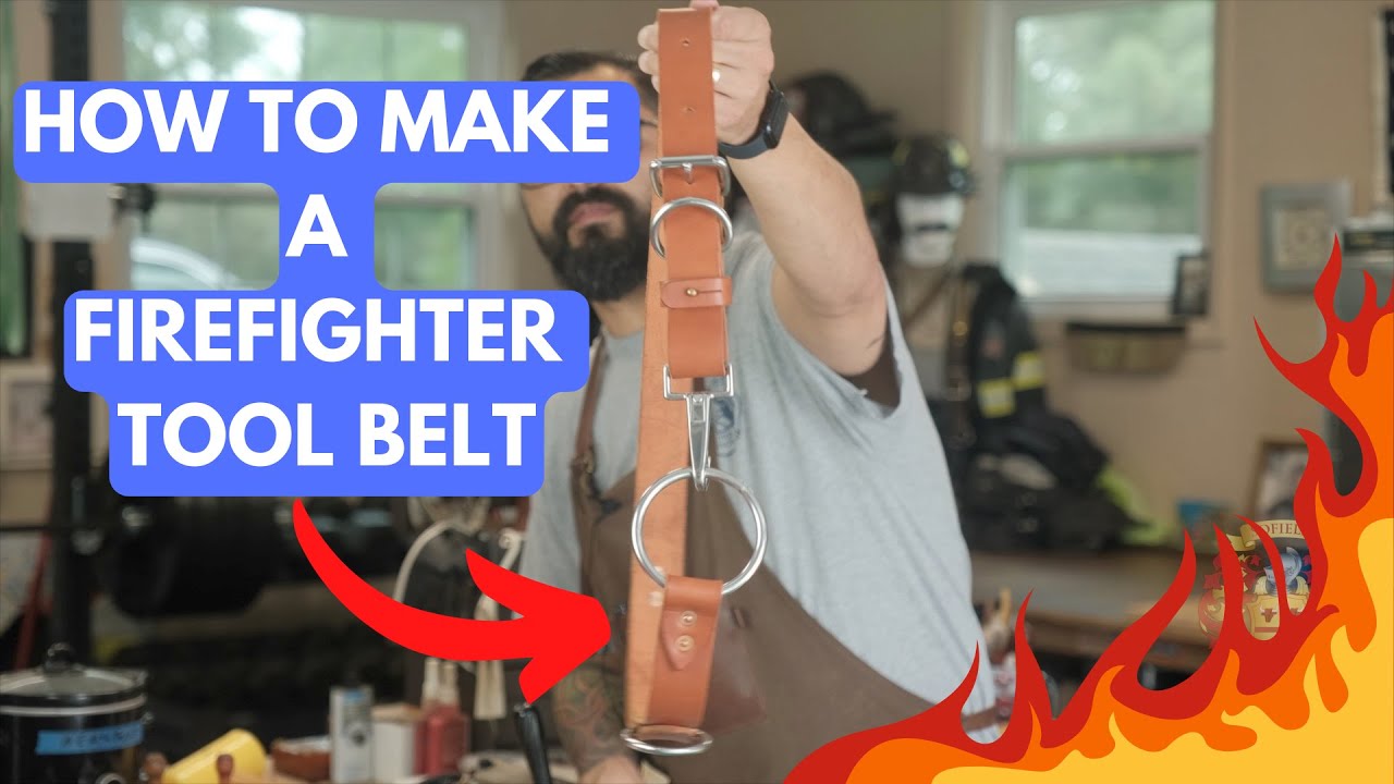 How to Make a Firefighter Tool Belt - Pattern Download - Build Along Video