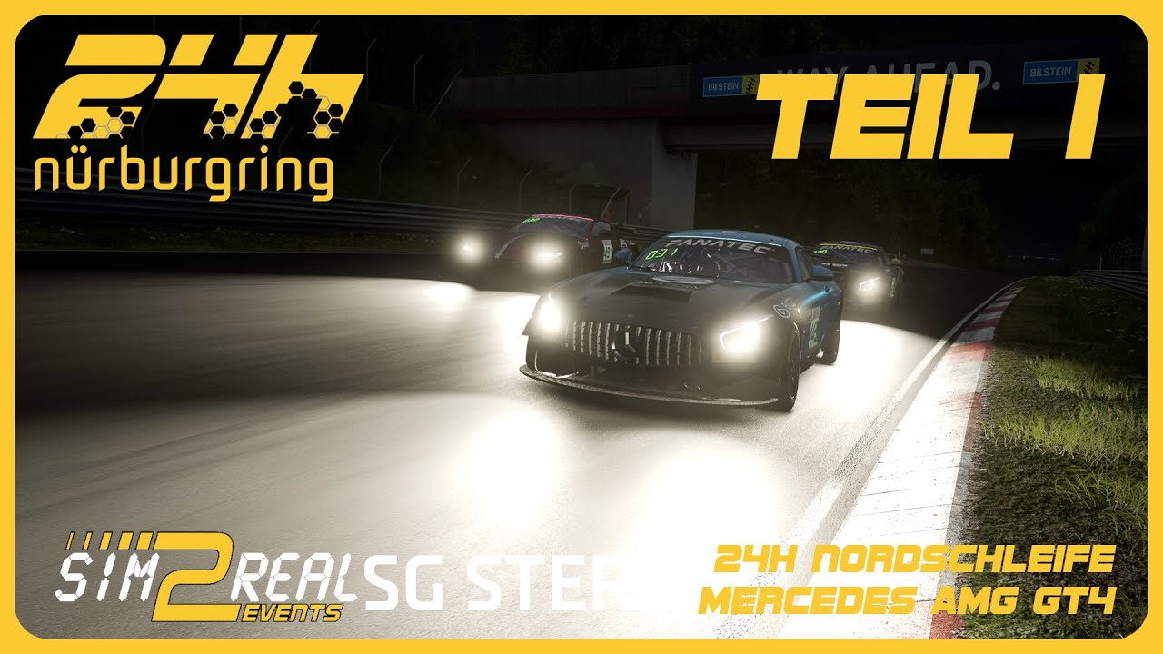 Sim2Real 24h Nordschleife 2025 - #442 SG Stern AMG GT4