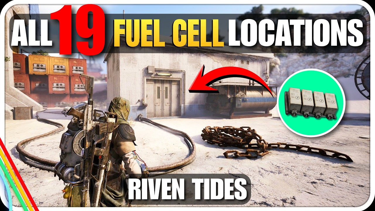 ALL Fuel Cell Locations in RIVEN TIDES (Stacking Yard) on ARC Raiders