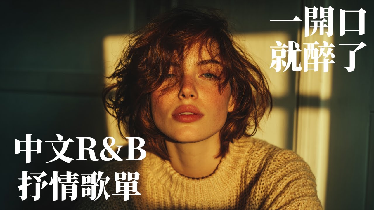 【中文R&B歌單】🎧半夜刷手機聽到這首，心跳突然停了幾秒 😭｜一定要聽｜工作/學習/夜間散步背景音樂BGM｜Rapper唱情歌慎入